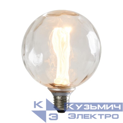 Лампа светодиодная филаментная Loft 271 G125FCE 4Вт 1800К E27 Voltega 8545