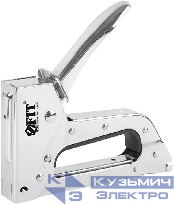 Степлер для узких скоб "тип 53" 6-10мм рессорный механизм метал. корпус FIT 32110