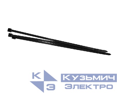 Стяжка нейлоновая 200*4,6 / 100 шт / светостойкая (черная), NETKO Optima "SZ"