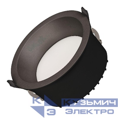 Светильник MS-DROP-BUILT-R137-24W Day4000 (BK 90 deg 230В) (IP54 металл) Arlight 041500