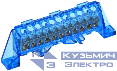 Шина нулевая N в комб. изол. "Стойка" 6х9-11-С TEKFOR IEK TF-NN10-11-DP-K07