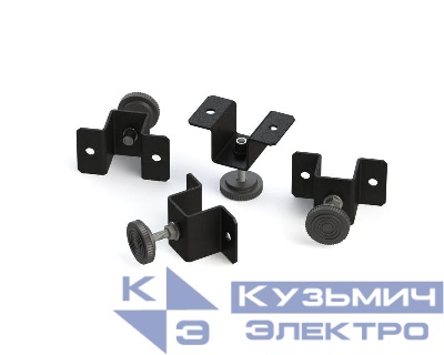 Опора регулируемая для настенных шкафов TWC-R (уп.4шт) черн. NIKOMAX TLK-WT4-M6-BK