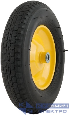 Колесо запасное 380х90х225мм для тачек 77611; 77612 (4.00-8) посадка Ш95мм d16мм 77625