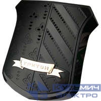 Звонок проводной Готик трель 220В 80-90дБА черн./зол. МОНОМАХ ГЗ-03