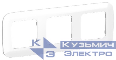 Рамка 3-м СП FLITE РУ-3-А-ФлБ бел. IEK FI-M32-31-20-K01