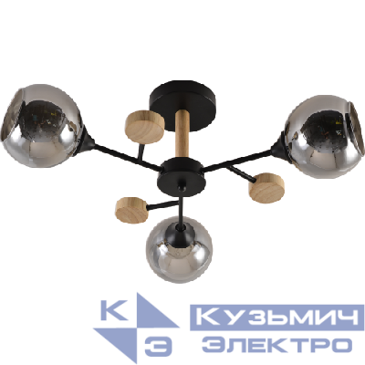 Люстра Elouisa 9181-303 60Вт 3хE27 модерн Rivoli Б0068419