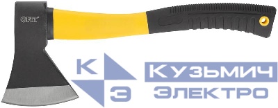 Топор 1000г усилен. фибергласовая ручка; кованая усилен. сталь FIT 46210