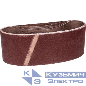 Diamond Industrial Лента шлифовальная 75 х 533 мм Р80 (упаковка 5 штук) на тканевой основе PROFI Diamond Industrial 0