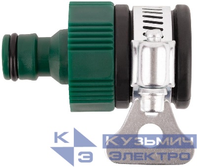 Адаптер внешний пластиковый с хомутом FIT 77426