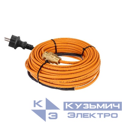 Кабель греющий саморег. пищевой ECO Line (комплект в трубу) 10HTM2-CT (25м/250Вт) Rexant 51-0608