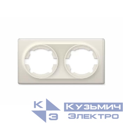 Рамка 2-м Florence беж. 1E52201301 OneKeyElectro 2172806