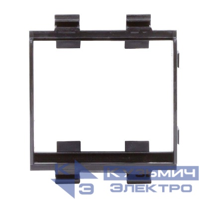 Суппорт 2мод. Viva черн. DKC F0000AB