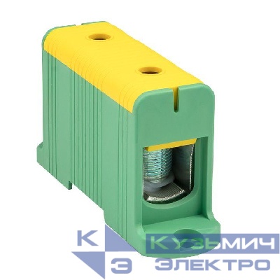 Клемма силовая вводная КСВ 35-240кв.мм желт./зел. EKF plc-kvs-35-240-y-green