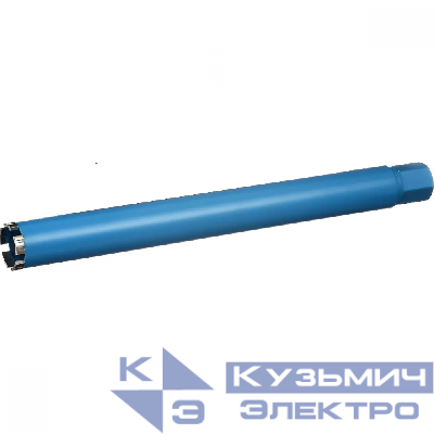 Diamond Industrial Коронка для алмазного бурения 52 х 370 мм LASER 1 1/4"UNC Diamond Industrial