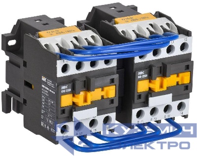 Контактор КМИ-22530 реверс 25А 230В/АС3 2НО KARAT IEK KKM23-025-230-20-1