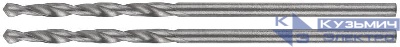 Сверла по металлу HSS в блистере угол заточки 118град. 1.5х43мм (уп.2шт) MOS 35502М