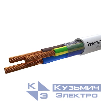 Провод ПВС 3х1.5 Б ПЭТ-ПЛЕНКА (бухта) (м) РЭК-PRYSMIAN 2503040201