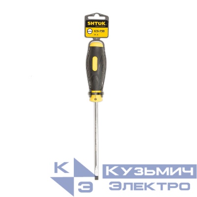 Отвертка SL 6.5х150мм (09104) SHTOK 376321