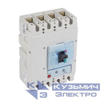 Выключатель автоматический 4п 500А 50кА DPX3 630 термомагнитн. расцеп. Leg 422022