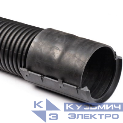 Муфта разъем. с фикс. для двустен. дренажн. труб d110 DKC 017110