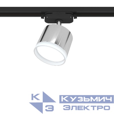 Светильник трековый ARTLINE поворотный 85х85х70мм GX53 230В алюм./пластик. 4кв.м хром. Ritter 59863 7