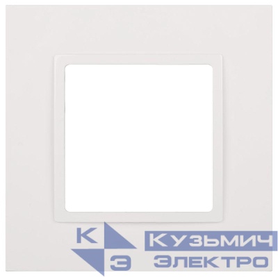 Рамка 1-м Elegance 14-5011-01 Classic бел. Эра Б0060571