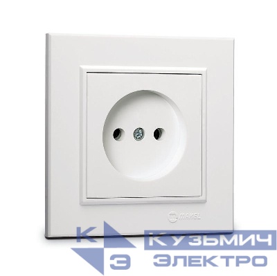 Розетка б/з СП Karea 16А IP20 бел. Makel 56001022
