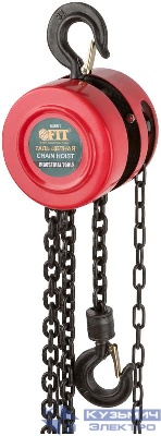 Таль цепная с ручным приводом (длина цепи 2.5м) 1.0 т FIT 64661