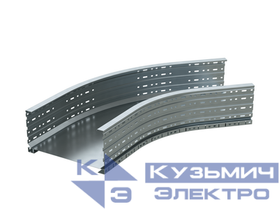 Угол для лотка горизонтальный 45град. 300х100 R660 гор. оцинк. DKC USC613HDZ