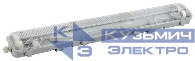 Светильник SPP-101-0-002-120 IP65 под 2 светодиод. лампы T8 G13 LED 2x1200мм Эра Б0043658