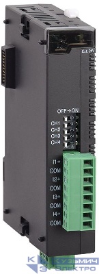 Модуль расширения аналоговыми выходами; 4 аналоговых выхода (ток) ONI PLC-S-EXA-0004