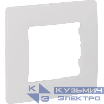 Рамка 1-м СП Etika IP20 бел. IEK 672501