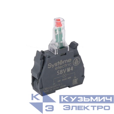 Блок световой светодиодный 230-240В AC красн. SE SBVM4