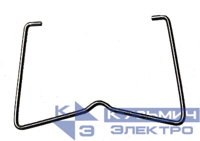 Клипса металлическая для реле 41 серии для розеток 95.13 95.13.2 95.15 95.15.2 FINDER 095413