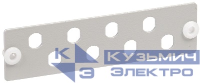 Панель для 8-ми оптических адаптеров (FC или ST в 19дюйм кросс) ITK FOBX-P8-FX