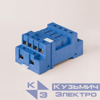 Розетка для реле 56.34 винт. клеммы с метал. клипсой FINDER 9674SMA