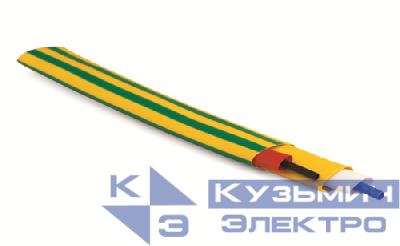 Трубка термоусадочная самозатухающая тонкостен. 6.4/3.2 сер. (уп.25шт) DKC 2NF20164GR