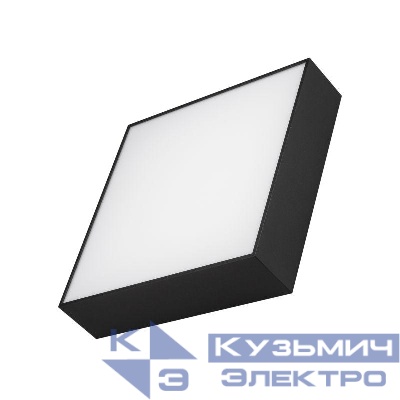 Светильник светодиодный SP-QUADRO-S250x250-25W Day4000 BK 120 deg IP40 230В металл Arlight 034789