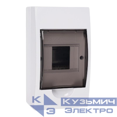 Бокс модульный накладной PDB/W 1004 WH (ЩРН-П- 4) IP41 пластик. Pro JazzWay 5071643