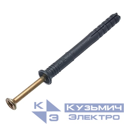 Дюбель-гвоздь 8х80 пот. манжета (уп.50шт) ведро СТРОЙМЕТИЗ 2430056
