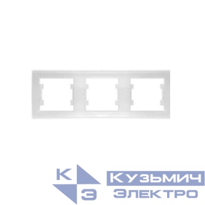 Рамка 3-м Бриллиант горизонт. бел. UNIVersal 7947489