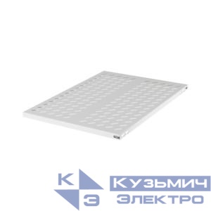 Полка стационарная 482х650мм для шкафа Г=1000мм крепеж в компл. сер. NIKOMAX TLK-SHFS-2-650-GY