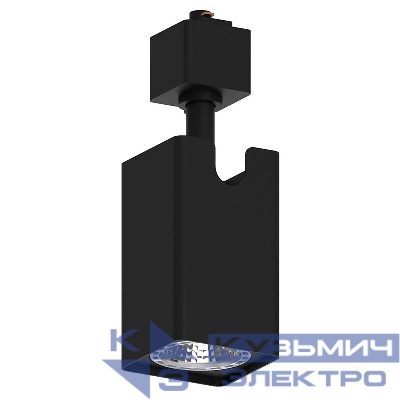 Светильник трековый AL144 под лампу GU10 корпус сталь черн. FERON 51321