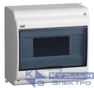 Корпус ОП КМПн 2/9-1 Krepta 3 9мод. IP31 пластик. бел. IEK MKP42-N-09-31-01