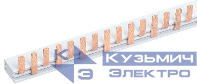 Шина соединительная PIN 63А 108мод. для АВДТ32М (1м) IEK YNS21-2-063-108