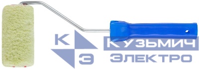 Валик полиакриловый "миди" диам. 28/52мм ворс 12мм 100мм зел. FIT 02631