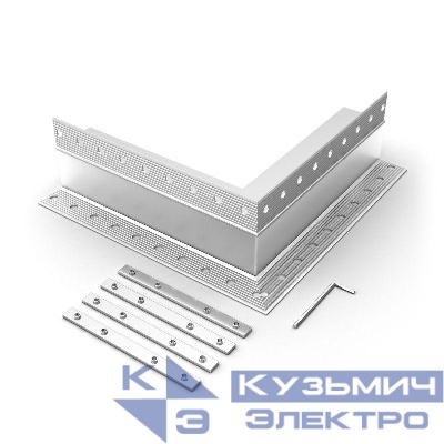 Угол SL-LINIA32-FANTOM-EDGE внешний металл Arlight 030101