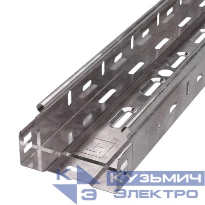 Лоток перфорированный 100х50 L3000 1мм Стандарт (уп.6м) Промрукав PR16.2284