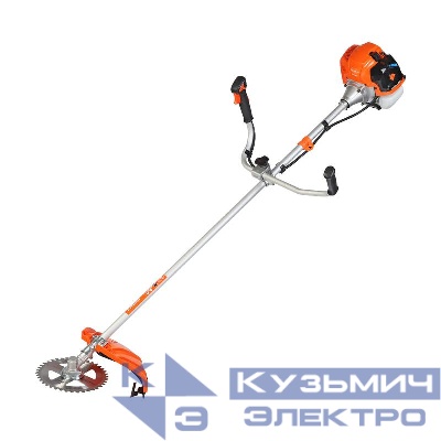 Триммер бензиновый PT 555 XT (1+1) 52сс 3.0 л.с. катушка Comfort с быстрой заправкой 3-х лопастной и 40-зубый диск жесткий цельный кованый вал "велосипедная" рукоятка фирменный ранцевый плечевой ремень PATRIOT 250106231