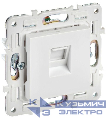 Розетка компьютерная RJ45 кат.6 SKANDY SK-K02W арктич. бел. IEK SK-K10-2-K01